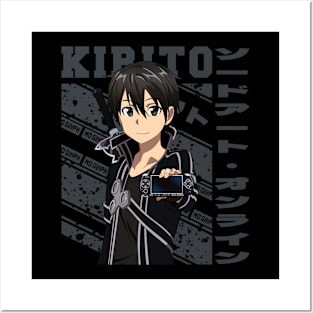 Kirito Posters and Art